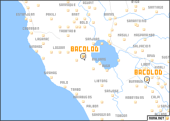 map of Bacolod