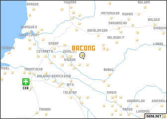 map of Bacong