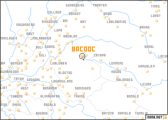 map of Bacooc