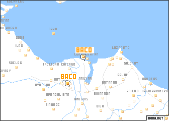 map of Baco