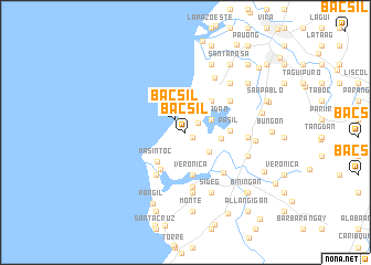 map of Bacsil