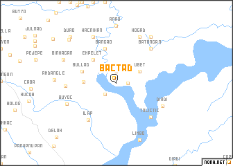 map of Bactad
