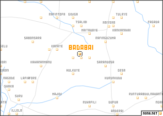 map of Badabai