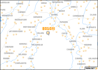 map of Badami