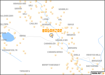 map of Bādāmzār
