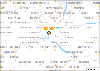 map of Badan