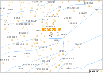 map of Badarpur