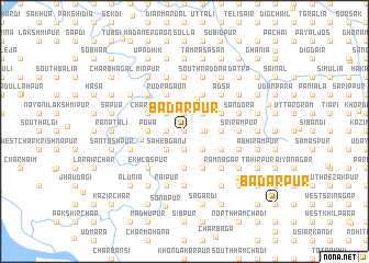 map of Badarpur