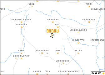 map of Badau