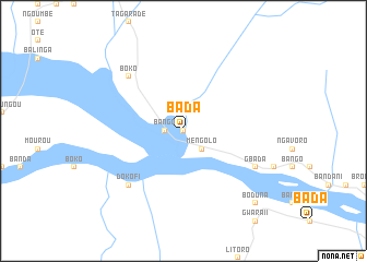 map of Bada