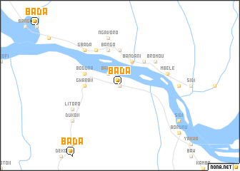 map of Bada