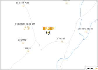 map of Badda