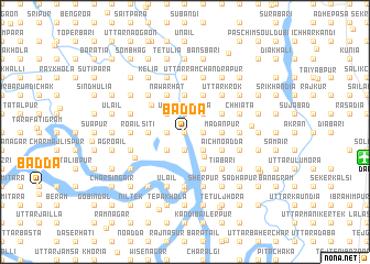 map of Bādda
