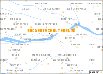 map of Bad Deutsch-Altenburg