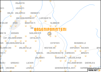 map of Bădeni-Pămînteni