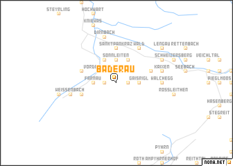 map of Baderau