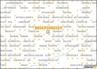 map of Badershausen