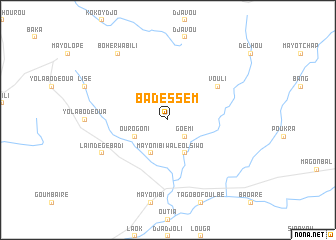 map of Bad es Sem