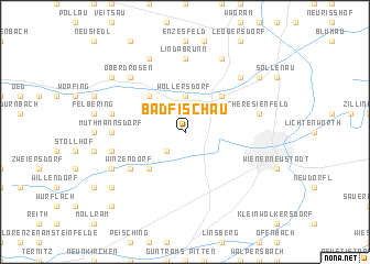 map of Bad Fischau