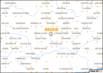 map of Badhiá