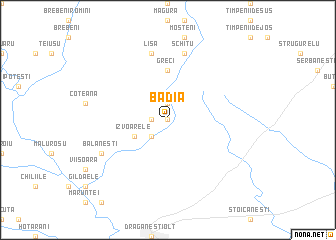 map of Badia