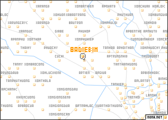 map of Bà Ðie18m