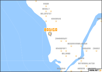 map of Badiga
