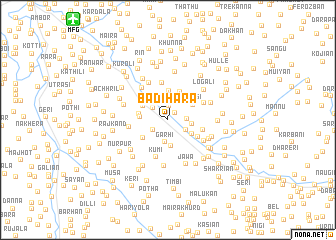 map of Badihara