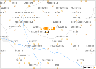 map of Badillo