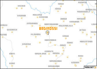 map of Badimossi