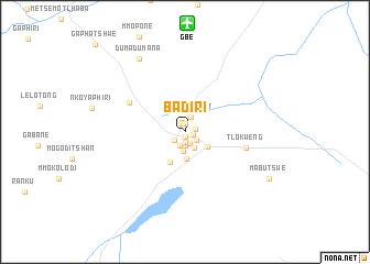 map of Badiri