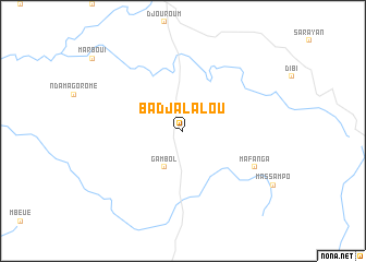 map of Badjalalou