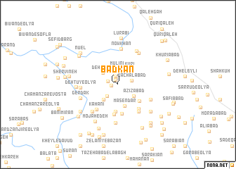 map of Bādkān