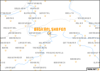 map of Bad Karlshafen