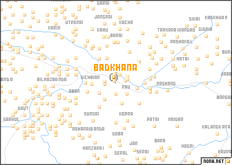 map of Bādkhāna