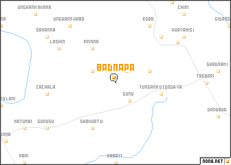 map of Badnapa