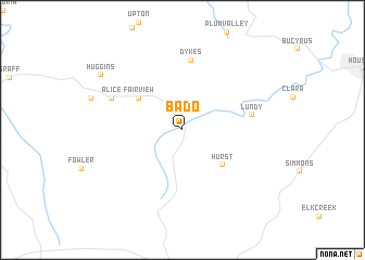 map of Bado