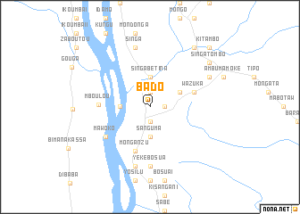 map of Bado