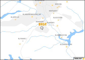 map of Badr