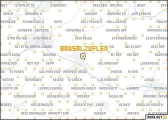 map of Bad Salzuflen