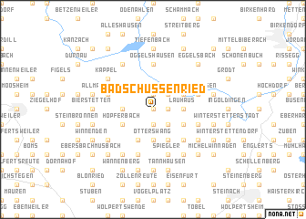 map of Bad Schussenried