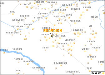map of Badsdiah