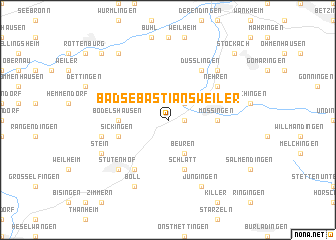 map of Bad Sebastiansweiler