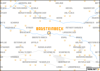 map of Bad Steinbeck