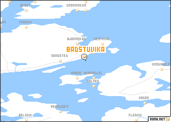 map of Badstuvika