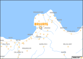 map of Baduang