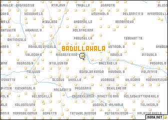 map of Badullawala