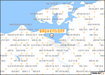 map of Bad Wendorf