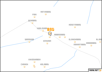 map of Bād