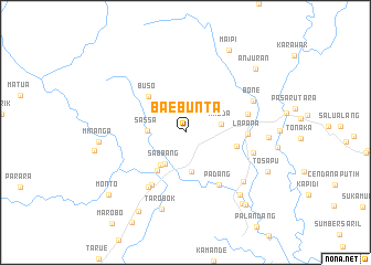 map of Baebunta